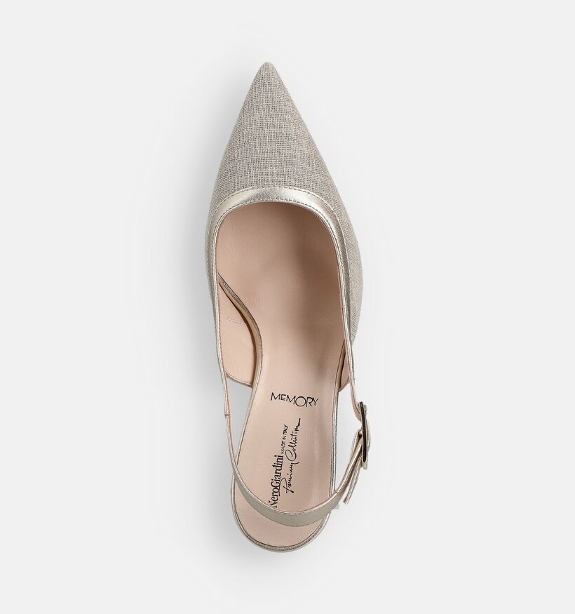 NeroGiardini Gouden Slingback Pumps voor dames (369100)