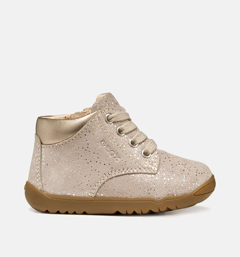 Geox Macchia Beige Babyschoenen voor meisjes (360375) - geschikt voor steunzolen