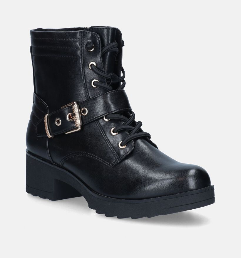 Marco Tozzi Zwarte Biker boots voor dames (346763)
