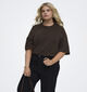 ONLY Carmakoma Simoni Donkerbruine Trui voor dames (378400)