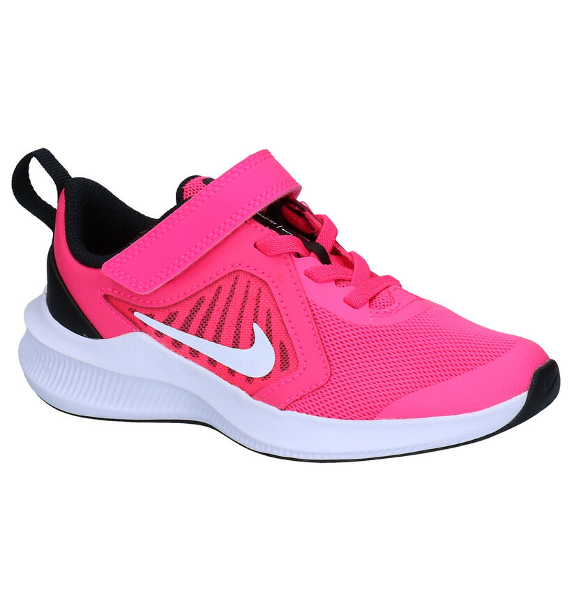 Nike Downshifter 10 PS Roze Sneakers in stof (277542)