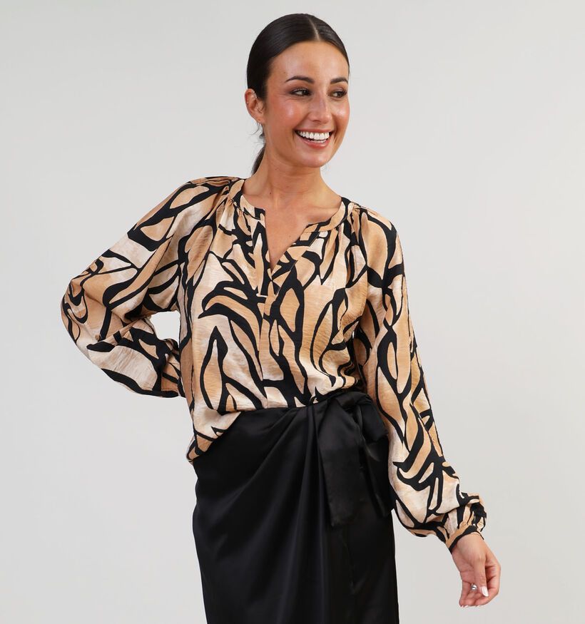 Vero Moda Martha Bruine Blouse voor dames (344077)