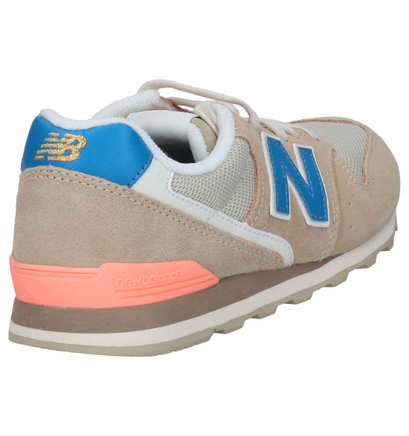 New Balance 996 Blauwe Sneakers in daim (267005)