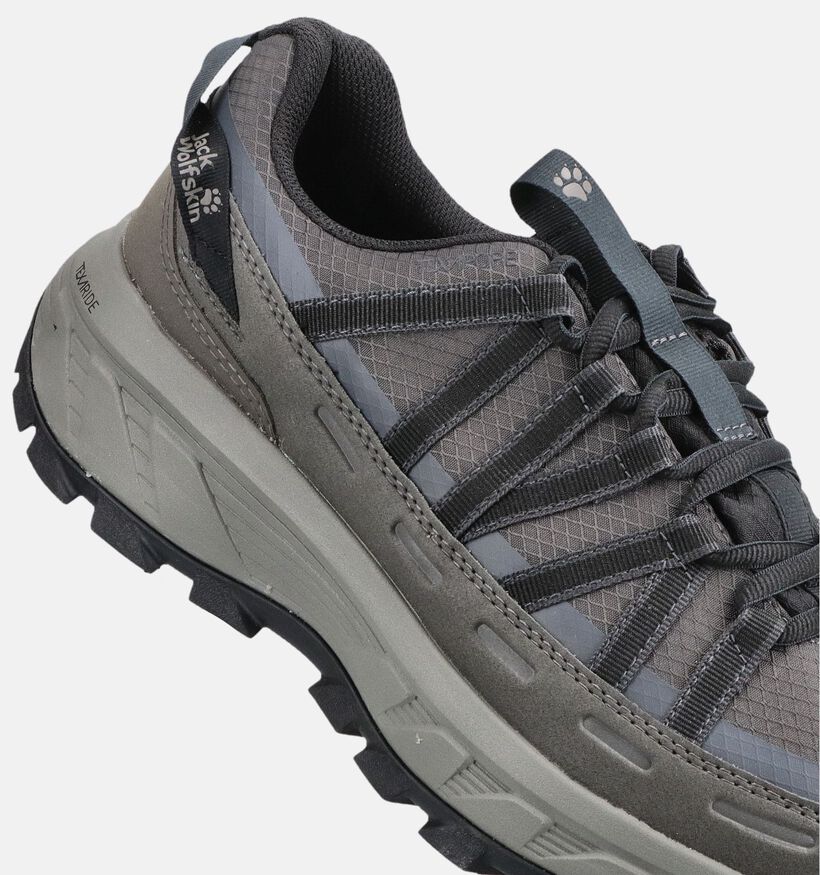 Jack Wolfskin Wild Hike Texapore Low Grijze Lage Wandelschoenen voor heren (380236) - geschikt voor steunzolen