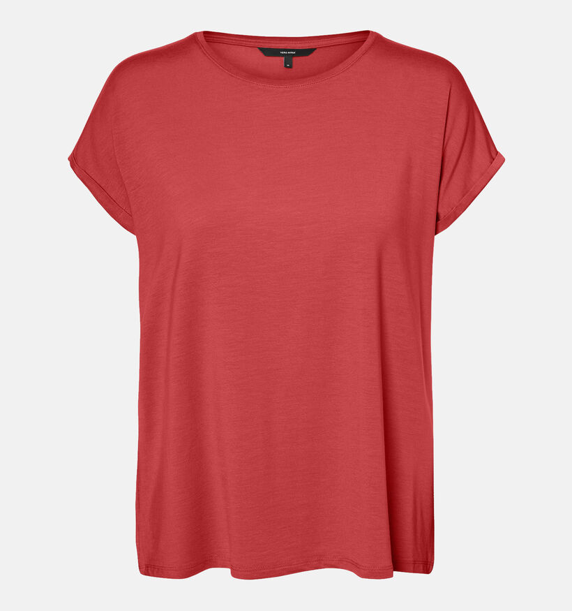 Vero Moda Ava Witte Basic T-shirt voor dames (345602)