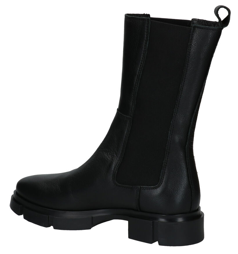 Via Limone Zwarte Boots in leer (288544)