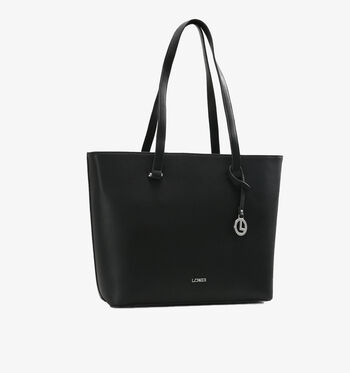L.Credi Shoppers Zwart/Paars