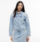 Tommy Hilfiger Vintage Relaxed Demin Manteaux courts en Bleu pour femmes (375850)