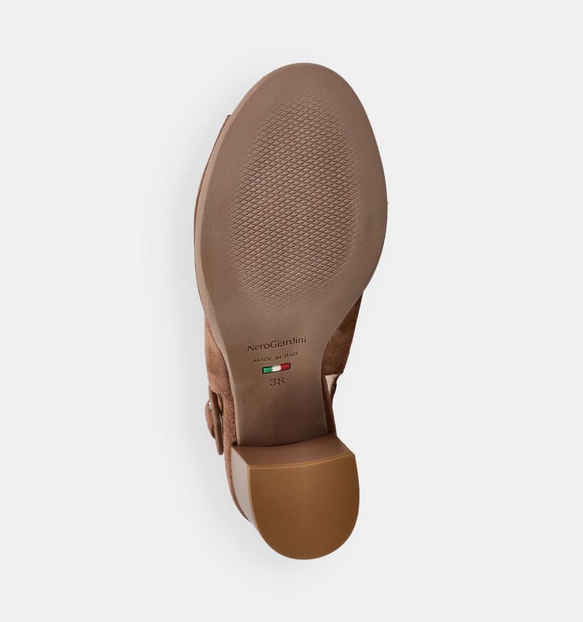 NeroGiardini Bruine Slingback Pumps voor dames (373376)
