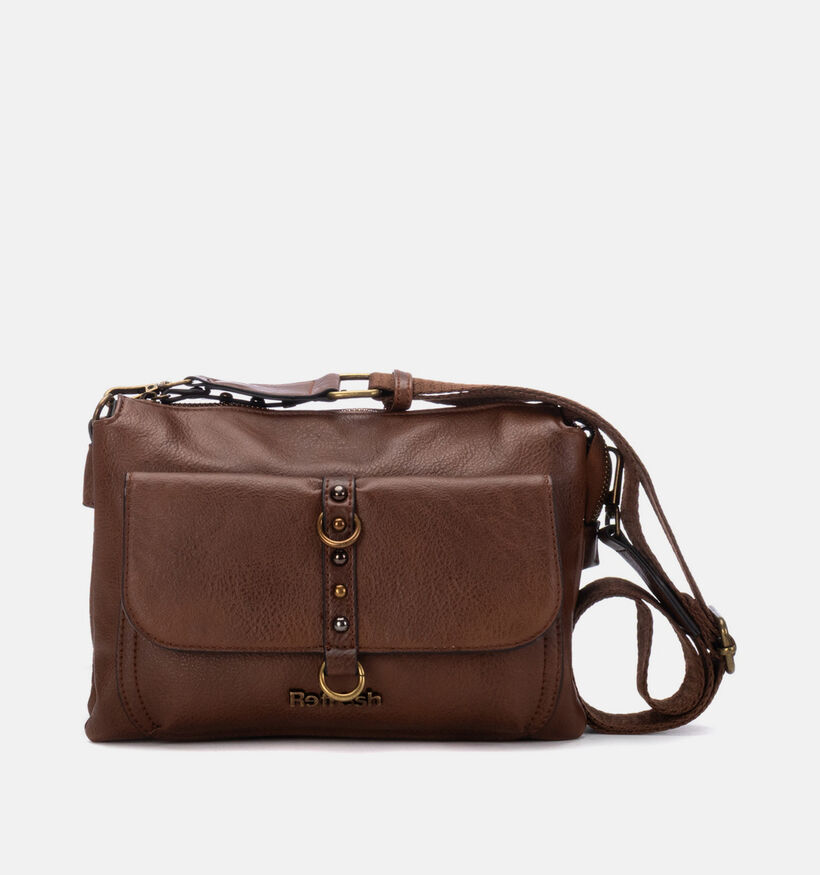 Refresh Cognac Crossbodytas voor dames (380288)