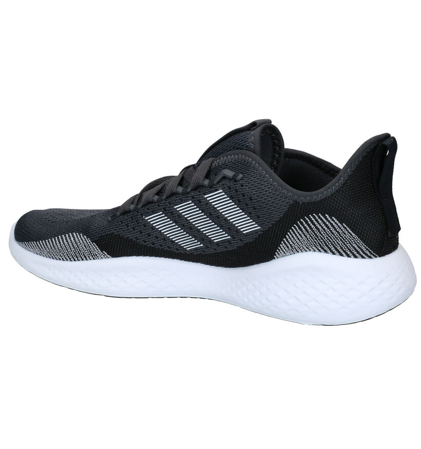 adidas Fluidflow Baskets en Blanc en textile (284852)