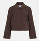 Vila Leora Veste en Marron fonc&eacute; pour femmes (379749)