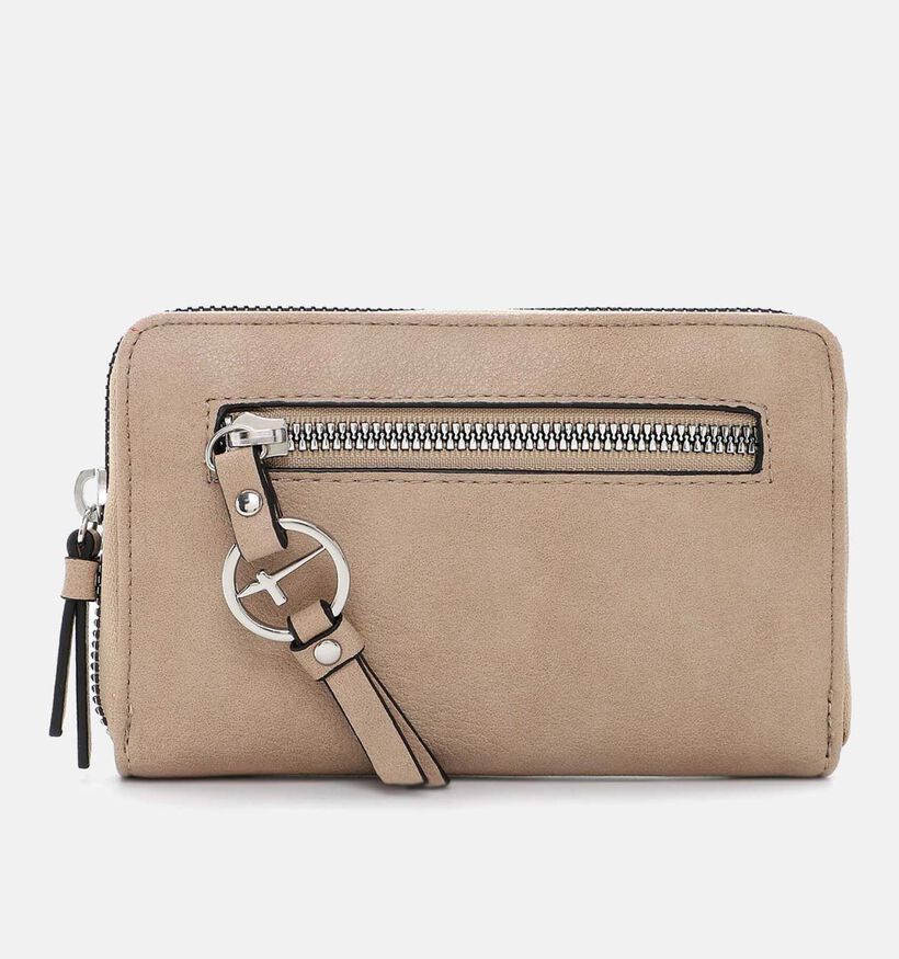 Tamaris Nele  Porte-monnaie zippé en Taupe pour femmes (338623)