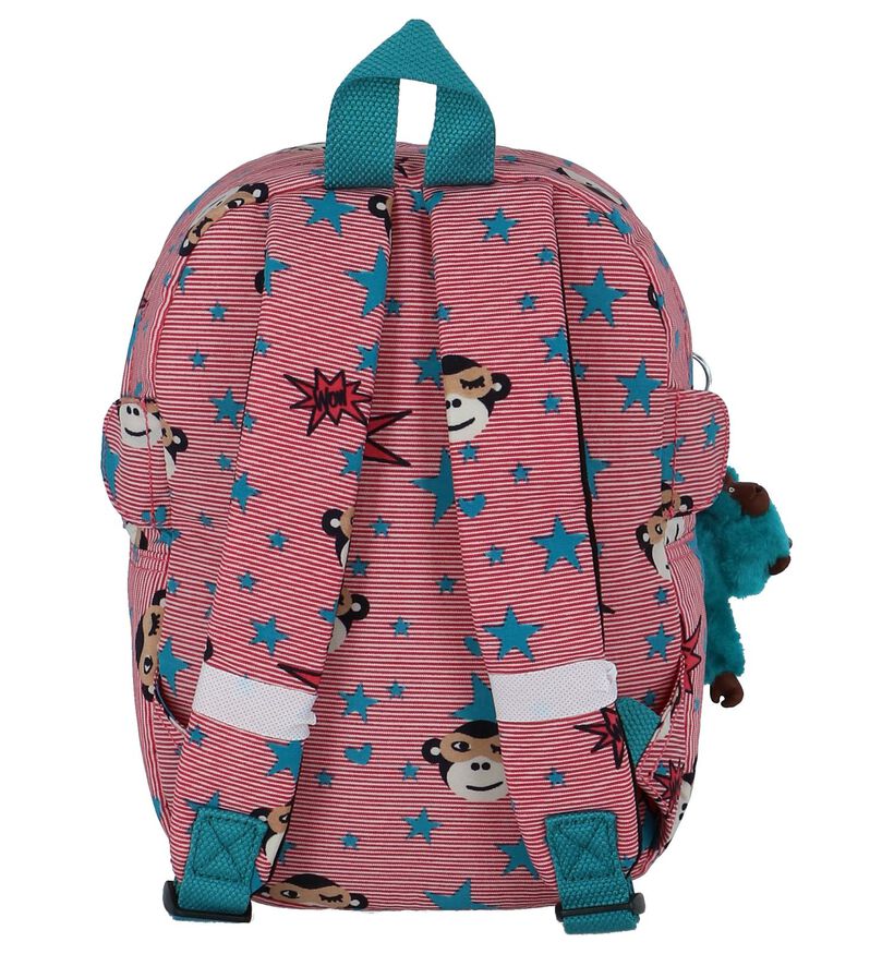 Kipling Faster Roze School Rugzak, , pdp