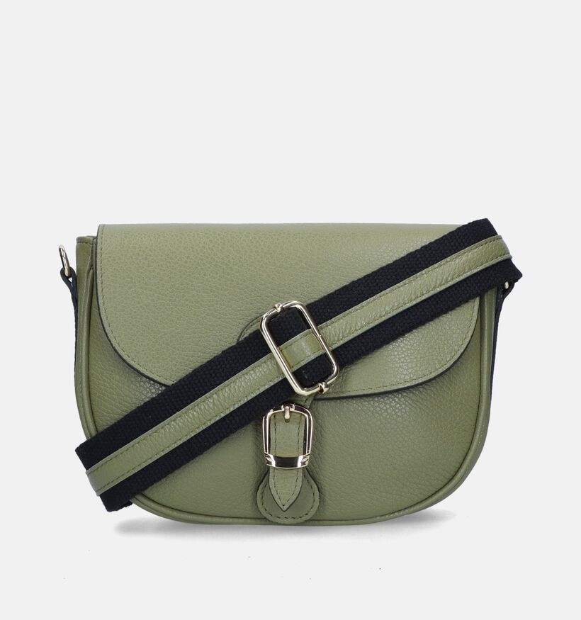 Via Limone Kaki Crossbody Tas voor dames (336312)