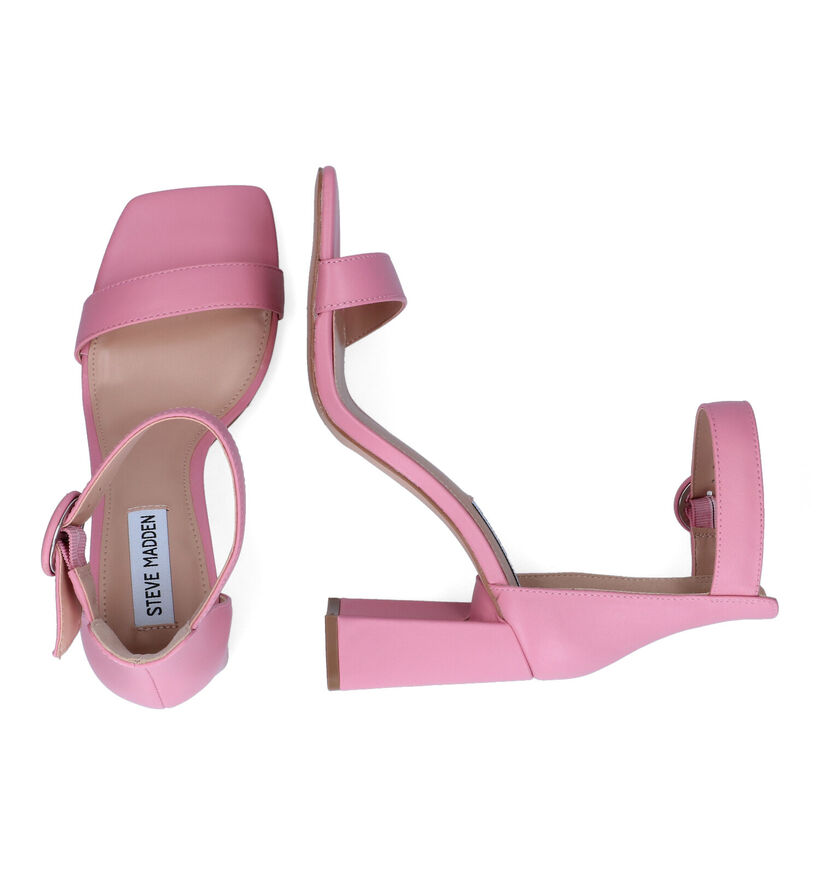 Steve Madden Riveting Roze Sandalen voor dames (305351)