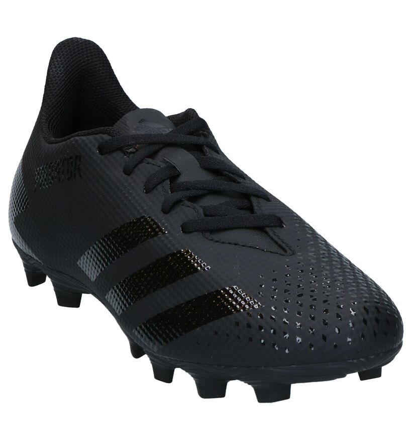 adidas Predator Chaussures de Foot en Noir en simili cuir (265406)