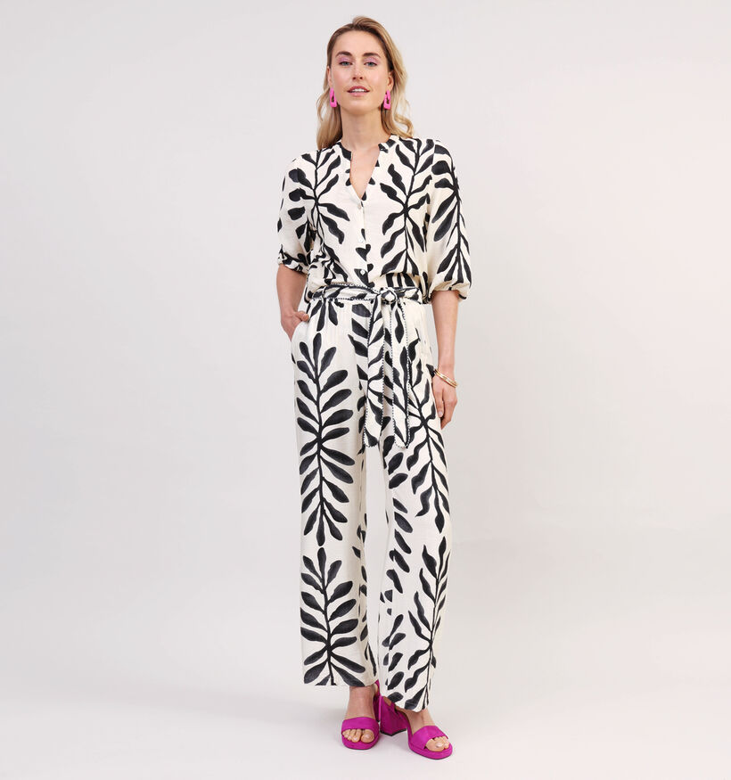 SISTERS POINT Ella Pantalons classiques en Blanc pour femmes (365976)