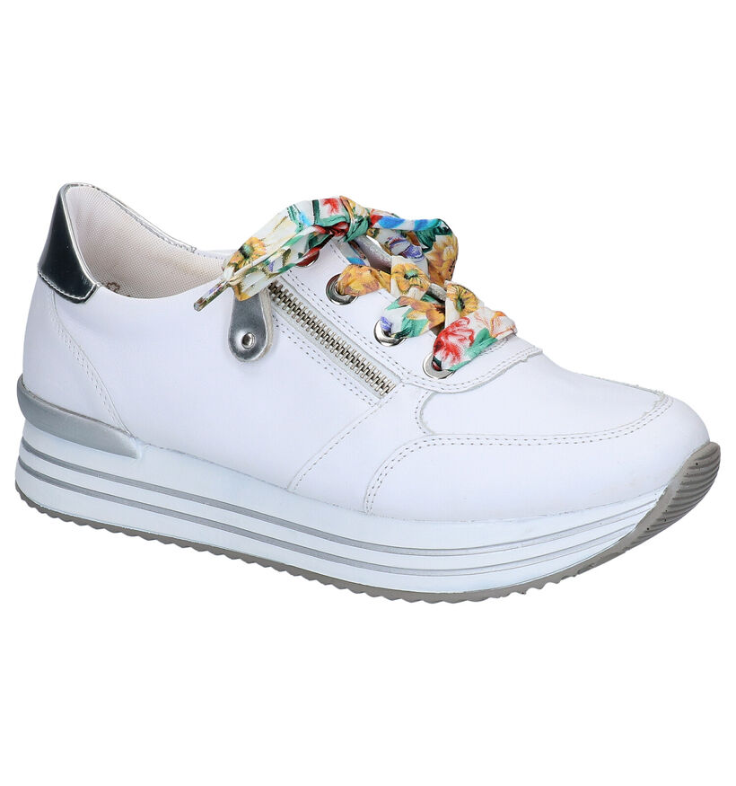 Remonte Chaussures à lacets en Blanc en cuir (266874)