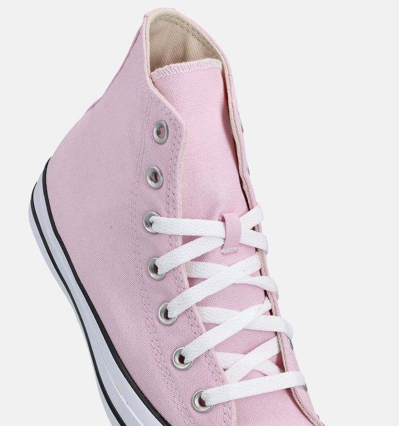 Converse Chuck Taylor All Star Baskets montantes en Rose pour femmes (368481) - pour semelles orthop&eacute;diques