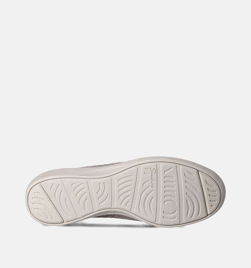 Skechers Arya Ballerines en Taupe pour femmes (351887)