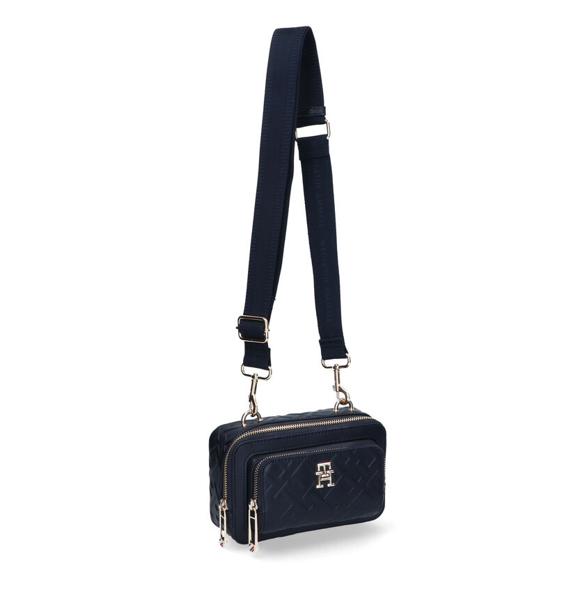 Tommy Hilfiger Iconic Sac porté croisé en Bleu en simili cuir (326218)