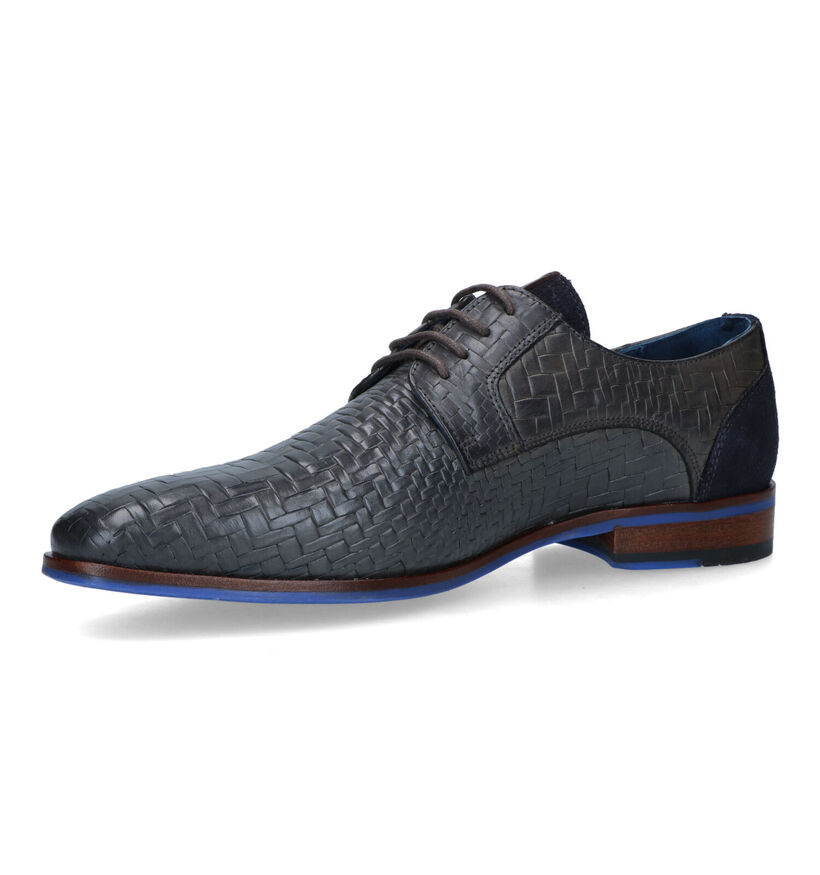 Berkelmans Oulton Chaussures habillées en Gris pour hommes (323070) - pour semelles orthopédiques