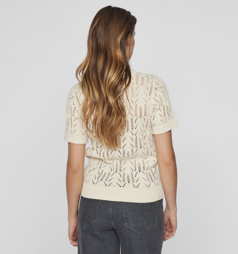 Vila Cotti Beige Knit trui voor dames (351727)