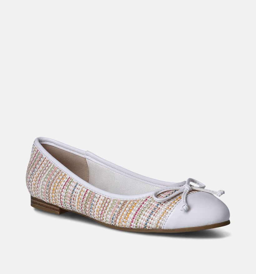 Marco Tozzi Witte Ballerina's voor dames (352516)