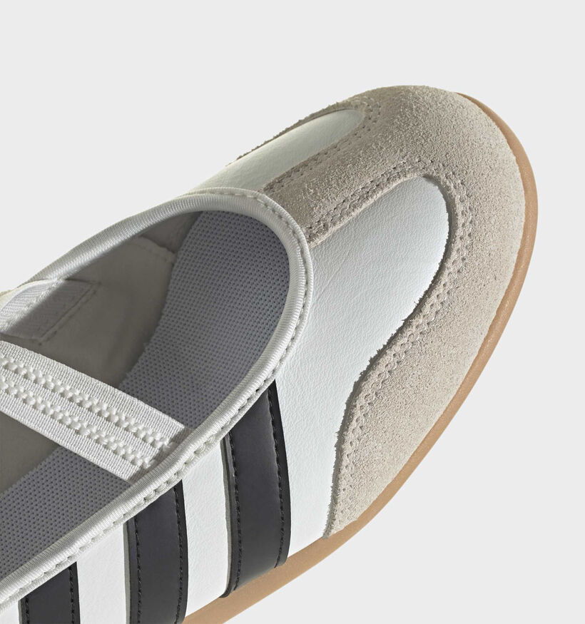 Adidas Barreda Mary Jane Ballerines en Blanc pour femmes (372544)