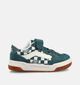 Vans Hylane Geo Check Baskets en Vert pour gar&ccedil;ons, filles (368983)