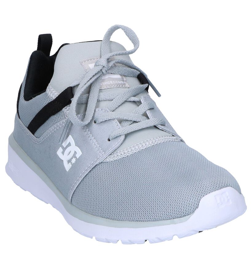 DC Shoes Heathrow Zwarte Sneakers in stof (223625)