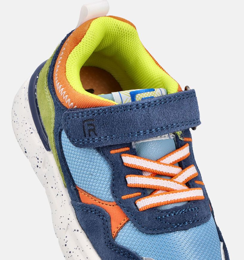 FR by Romagnoli Baskets basses en Bleu pour gar&ccedil;ons (378589) - pour semelles orthop&eacute;diques