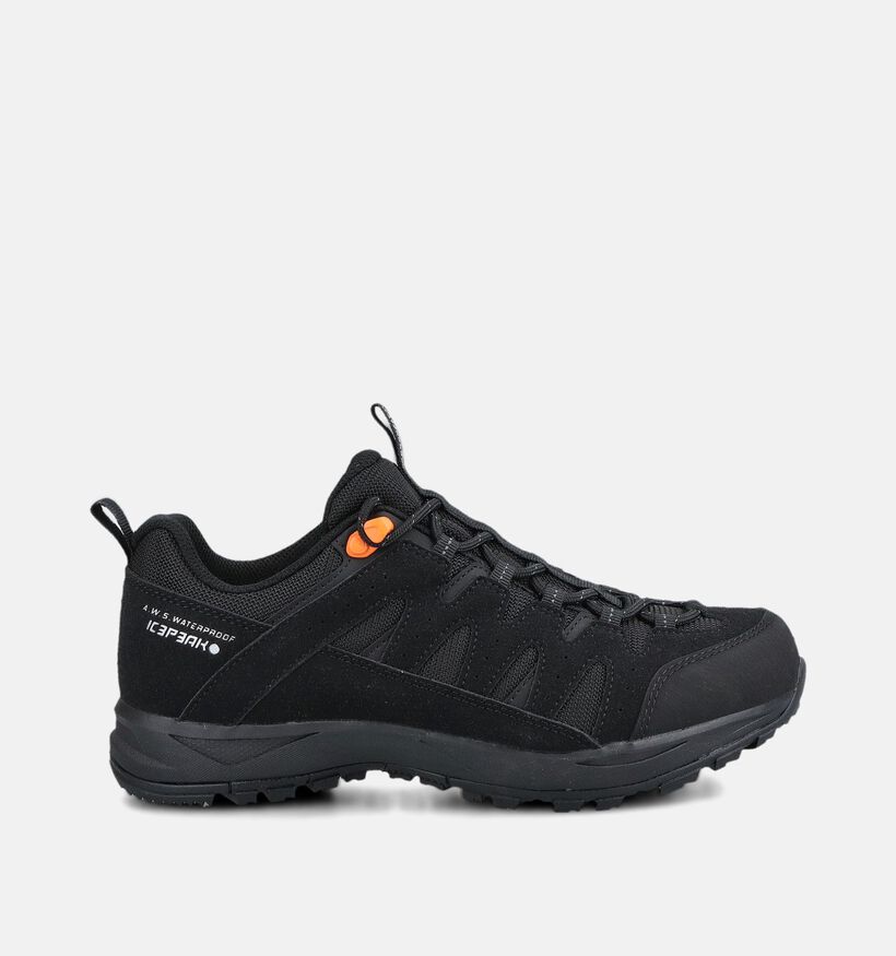 Icepeak Aura Lc Ms Chaussures de randonn&eacute;e en Noir pour femmes (378578) - pour semelles orthop&eacute;diques