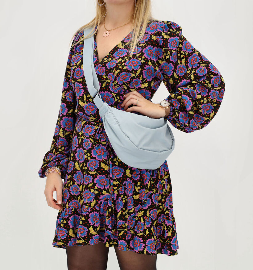 Beagles Sacs port&eacute; crois&eacute; en Bleu pour femmes (379989)