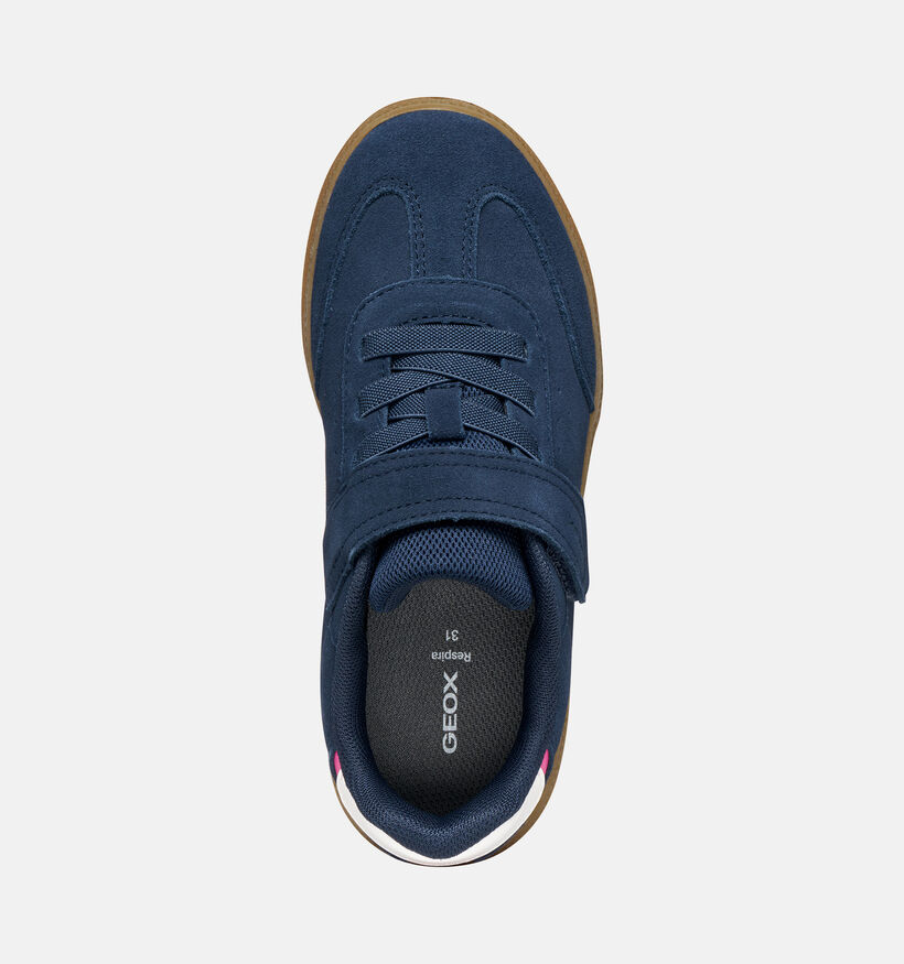 Geox New Emberlix Donkerblauwe Sneakers voor meisjes (377741) - geschikt voor steunzolen