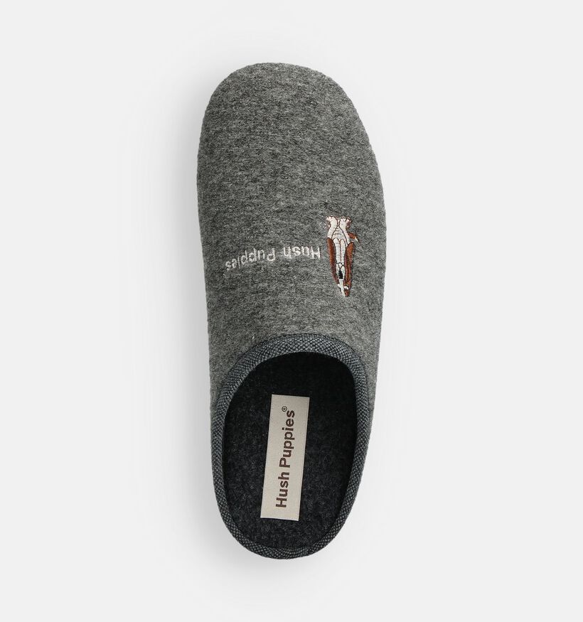 Hush Puppies Denox Pantoufles en Gris pour hommes (361637)