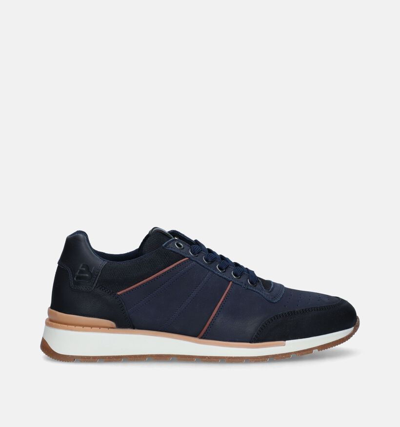 Bullboxer Chaussures à lacets en Bleu foncé pour hommes (348868) - pour semelles orthopédiques