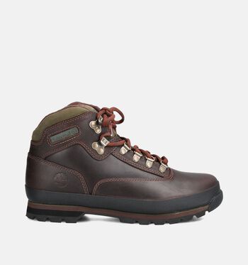 Boots à lacets marron