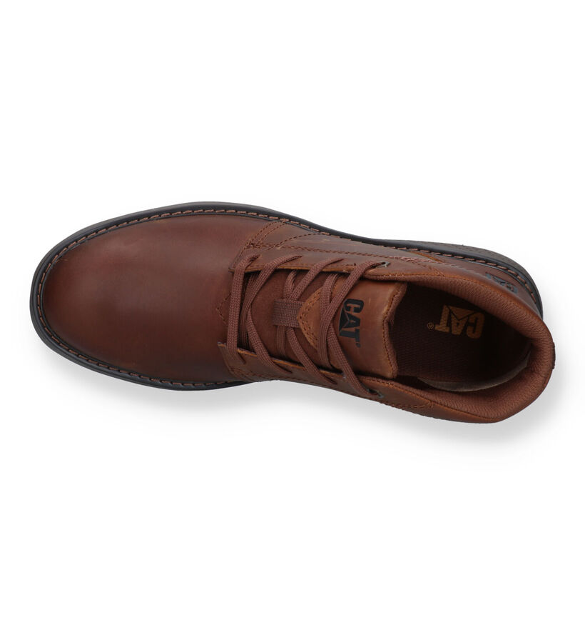 Caterpillar Trey Bottines en Brun pour hommes (329667) - pour semelles orthopédiques