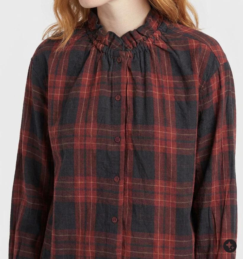 The Korner Donkerrode Blouse voor dames (382190)