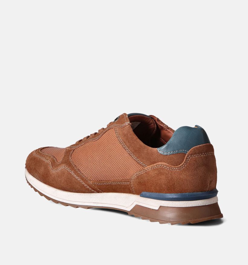 Camel Active Cognac Veterschoenen voor heren (355548) - geschikt voor steunzolen