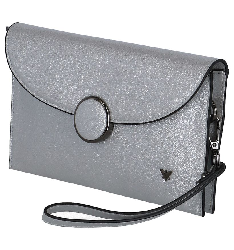 Zilveren Clutch Pepe Moll in imitatieleer (250471)