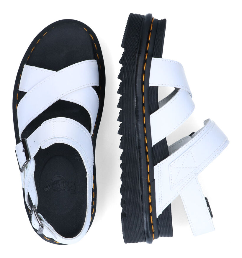 Dr. Martens Voss II Sandales en Blanc pour femmes (303543)