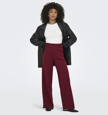 Geklede broek bordeaux L30