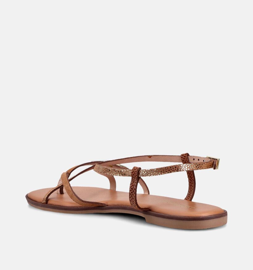 Les Tropeziennes Monagum Cognac Sandalen voor dames (373233)