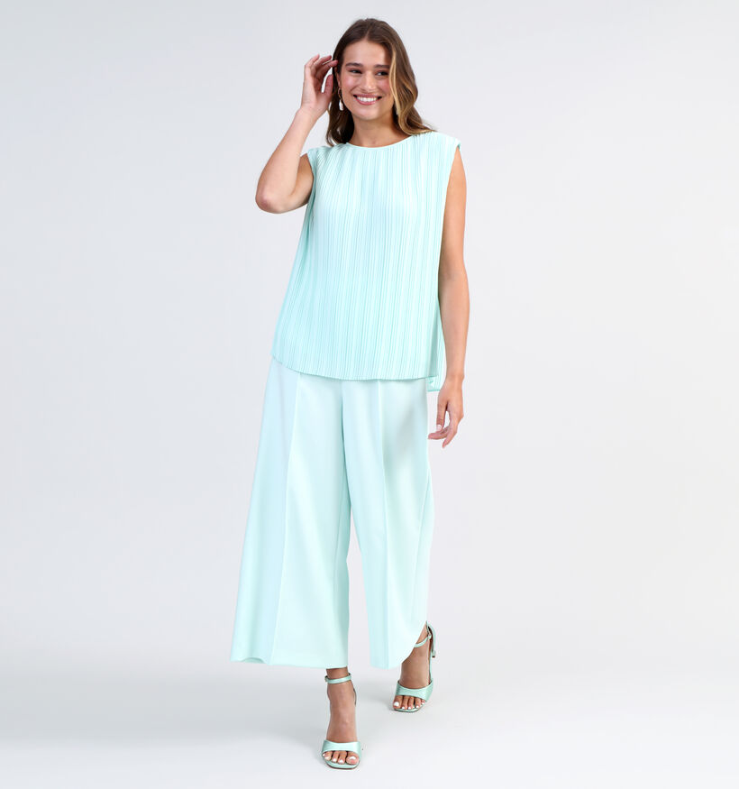 comma Turquoise Top voor dames (327343)