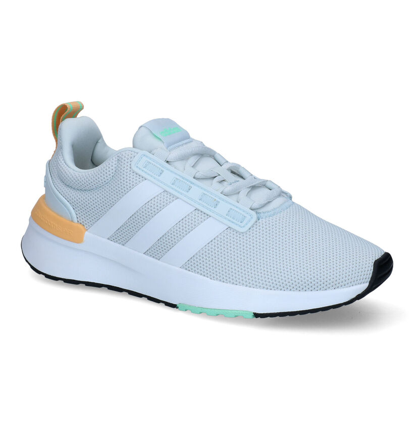 adidas Racer TR21 Baskets en Blanc pour femmes (311387) - pour semelles orthopédiques