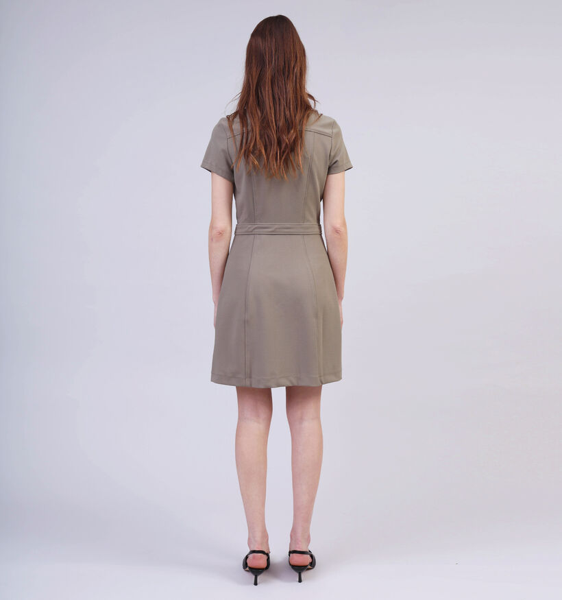 Guess Robe chemise en Vert khaki pour femmes (354584)
