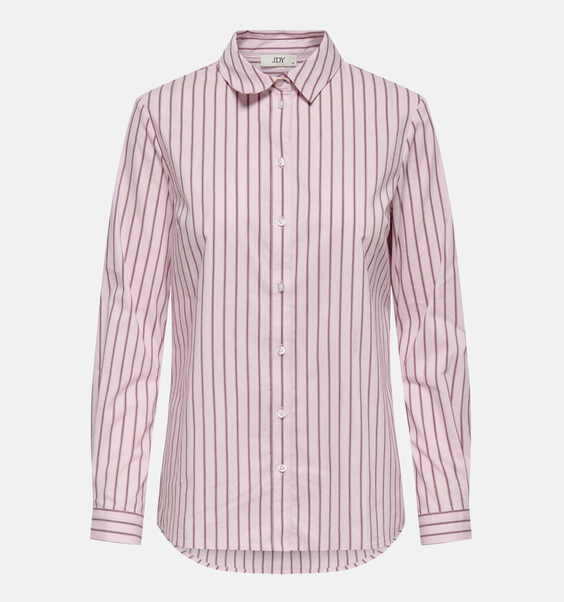 JDY Mio Roze/Witte Gestreept Hemd voor dames (367903)
